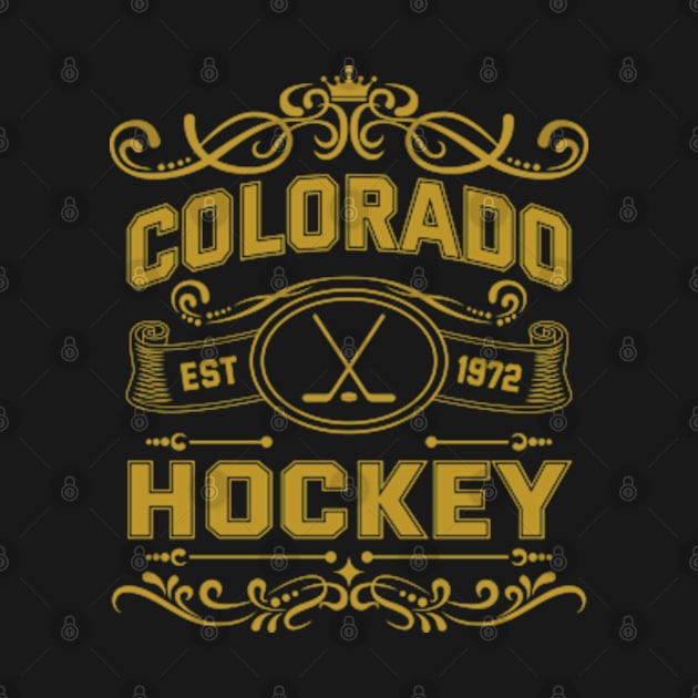 Vintage Colorado Hockey by carlesclan