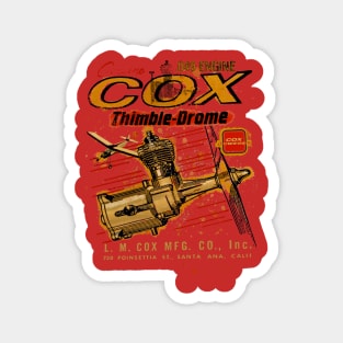 Cox .049 Thimble Drome model Engines USA Magnet