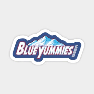 Blue Yummies Beer Magnet