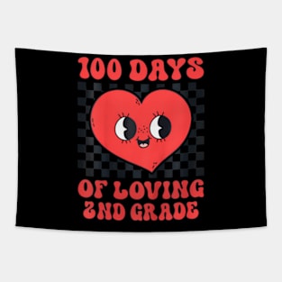 100 Days Of Loving 2Nd Grade 100Th Day Of School Teacher Tapestry