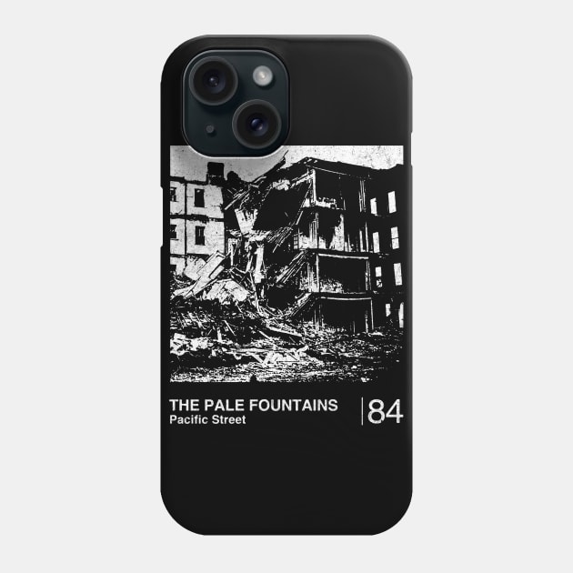 The Pale Fountains / Minimalist Graphic Artwork Design Phone Case by saudade