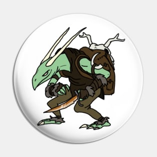 Dragonborn Ranger Pin