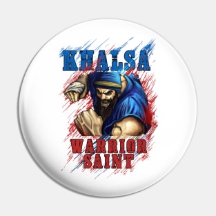 Khalsa Saint warrior Pin