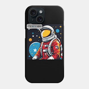 80s Astronaut Phone Case