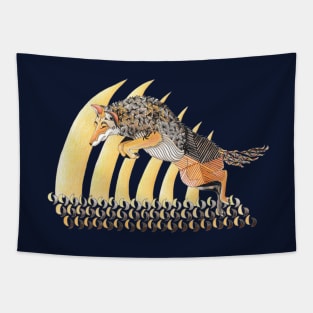 Coyote Totem Animal Tapestry