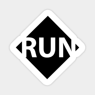 Run (black) Magnet