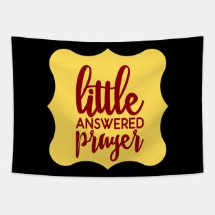 Little Answered Prayer | Cute Kids Tapestry