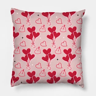 Cute Valentine's Day Pattern Pillow