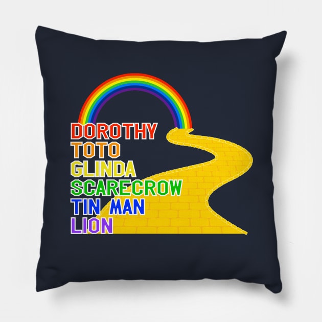 Road Crew Pillow by Show OFF Your T-shirts!™