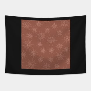 warm hot chocolate spider webs Tapestry