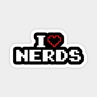 I Love Nerds v5 Magnet