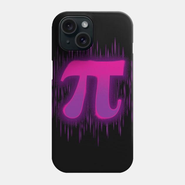 Greek Pi - Pinky Purple Phone Case by DCLawrenceUK