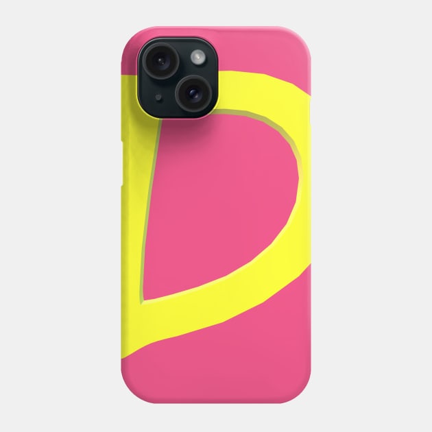 Letter D Phone Case by CDUS