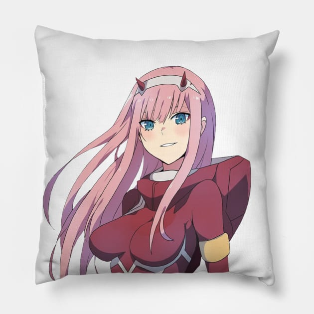 Zero Two Darling in The Franxx Pillow by EllyStar24