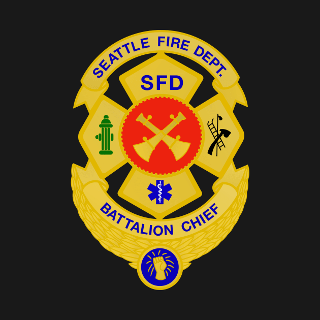 STATION 19 - BATTALION CHIEF - BADGE by emilybraz7