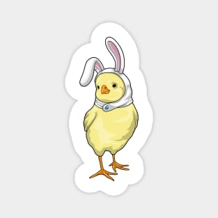 Chick Rabbit Easter Magnet