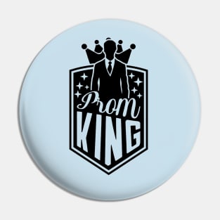 Prom King High school graduation Shirt Pin