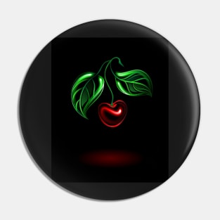 Glowing cherry ( Cherry Berry ) Pin