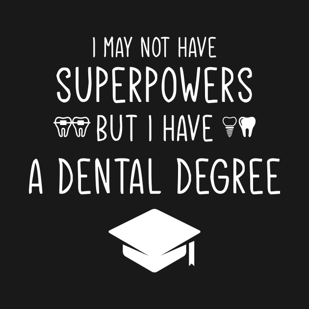 A DDS Funny Dentist Dental Student Humor Graduation by GloriaArts⭐⭐⭐⭐⭐