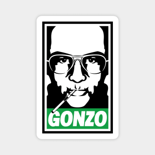 Gonzo Icon Face Magnet