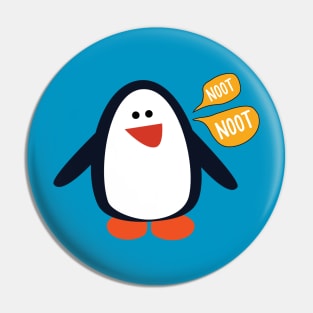 Noot Noot Penguin Tee Pin