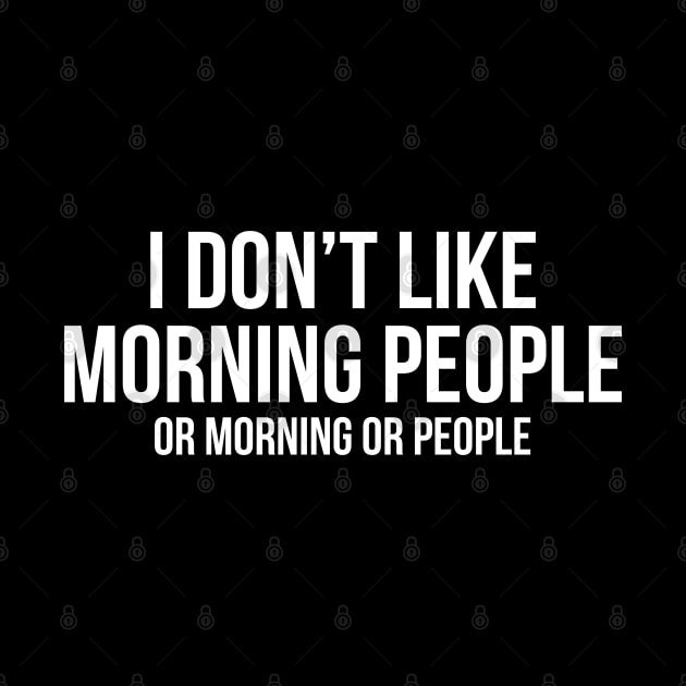 Don't Like Morning People by evokearo