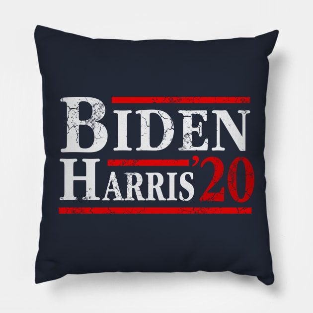 Vote Joe Biden Kamala Harris 2020 Election Democrat Anti Trump Pillow by E