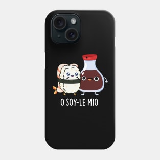 O soy-le-mio Cute Singing Soy Sauce Pun Phone Case