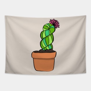 Potted Yarn Cactus Tapestry