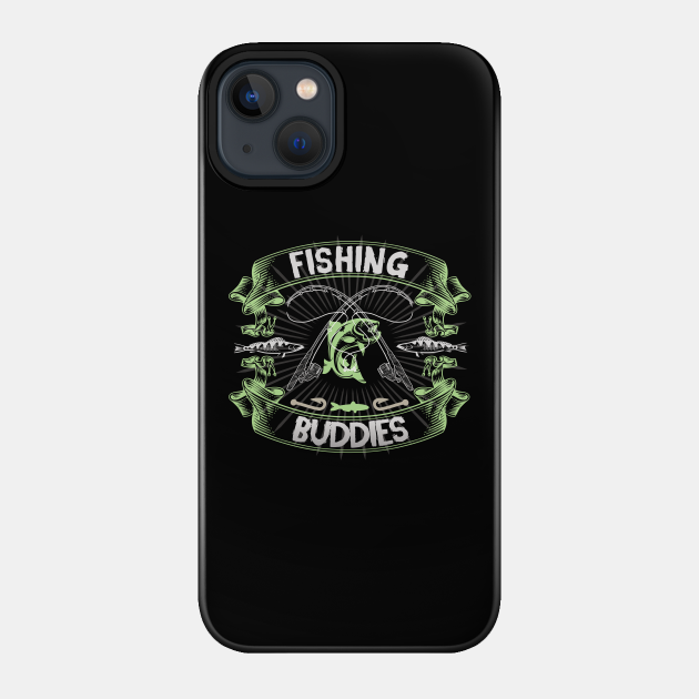 Angler after work fishing hobby funny gift - Fishing - Phone Case