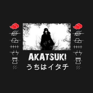 Anime Manga Otaku Itachi Akatsuki Streetwear T-Shirt