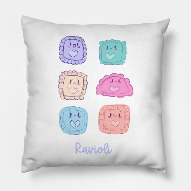 Ravioli Pillow by Maxineart