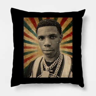 A boogie wit da hoodie - Photo Vintage Style Pillow