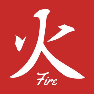 Fire Kanji T-Shirt