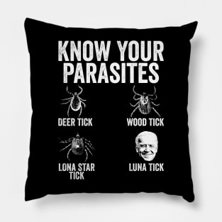 Know Your Parasites Pillow