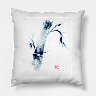 MEDITATE - Zen wash painting Pillow