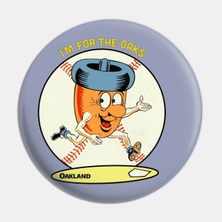 Historic Oakland Oaks Baseball 1903 Pin