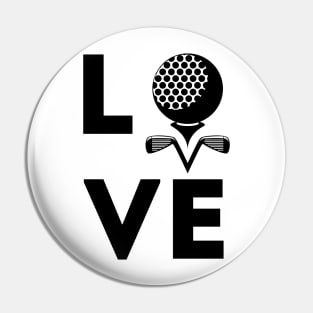 Golf love Pin