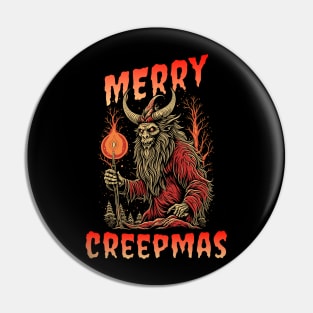 Merry Creepmas Pin