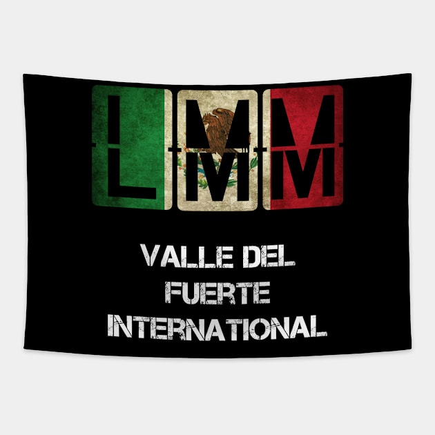 LMM Valle del Fuerte International Airport code Tapestry by Storeology