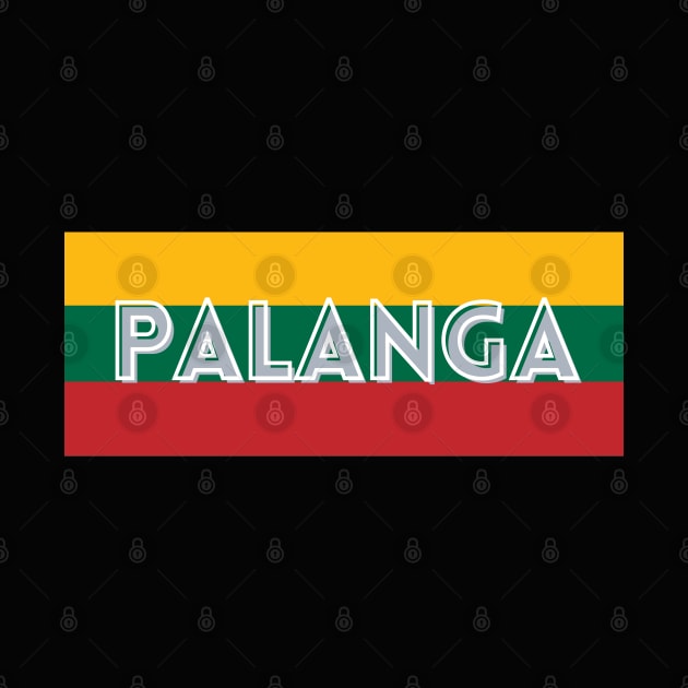 Palanga City in Lithuania Flag by aybe7elf