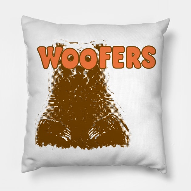 Woofers Pillow by ArtDiggs