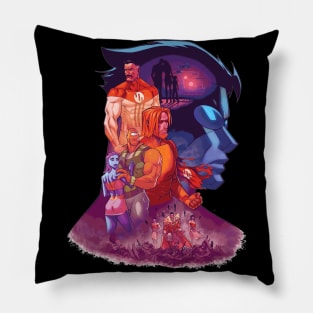 invincible stckr Pillow