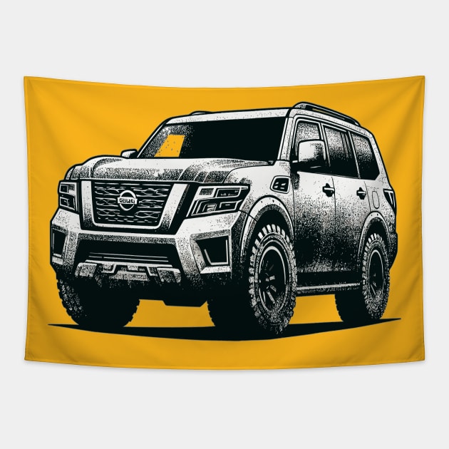 Nissan Armada Tapestry by Vehicles-Art