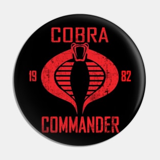 Cobra 1982 Commander Pin