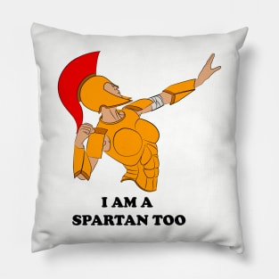 Spartan woman T-Shirt Pillow