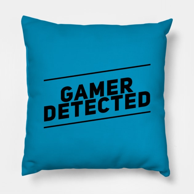 gamer detected Pillow by HSMdesign