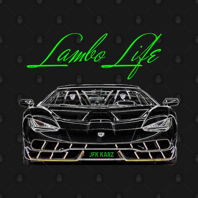 Lambo Life Lamborghini Sports Car Front End by JFK KARZ