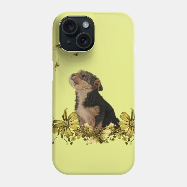 Cute yorkshire terrier Phone Case by Nicky2342