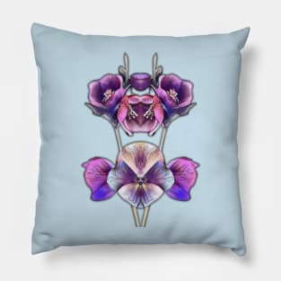 loop flower Pillow